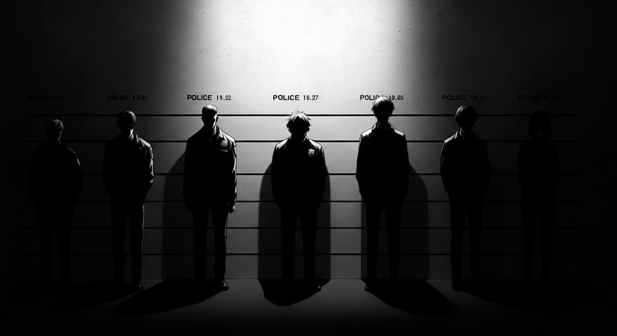 A police lineup